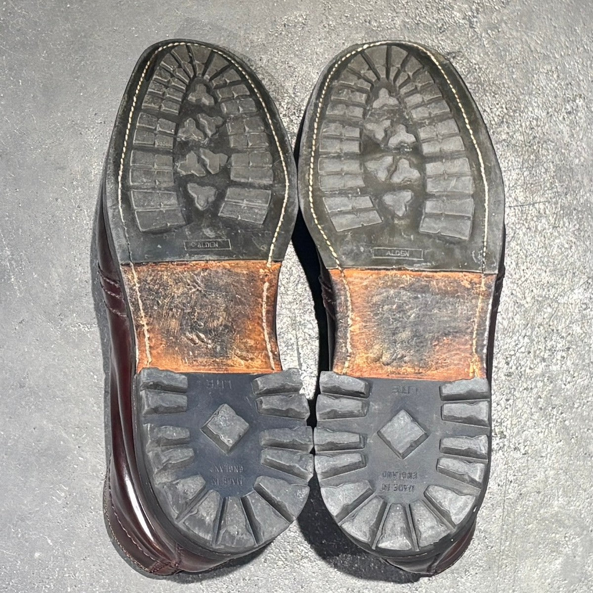 【ALDEN】オールデン チャッカブーツ 1339 コードバン ダークバーガンディ サイズUS8D バリーラスト 参考定価¥216,700-