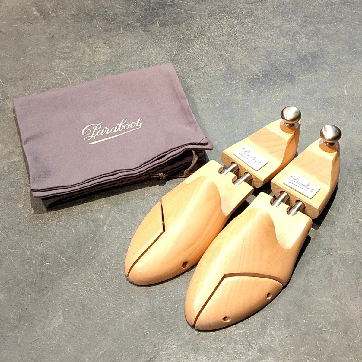 極美品 【Paraboot】パラブーツ モジーン チロリアン リスレザー ブラック サイズ39.5 定価¥96,800-