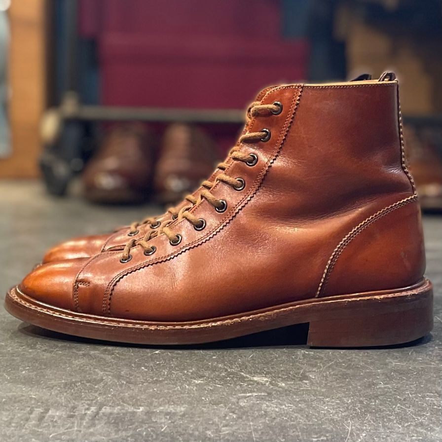【Tricker's】トリッカーズ M6259 モンキーブーツ ブラウン サイズ UK7