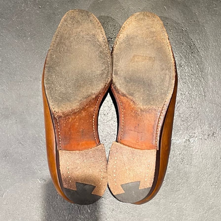 【CROCKETT&JONES】クロケット&ジョーンズ キャベンディッシュ3 タッセルローファー カーフ ブラウン サイズ UK7.5E