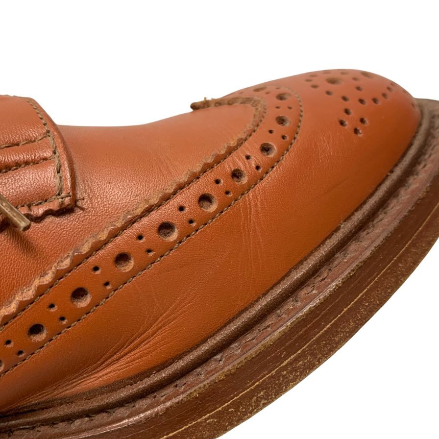 【Tricker’s】トリッカーズ M5633 ビジネスシューズ ウイングチップ ブラウン(茶系) サイズ 9.5 ラスト