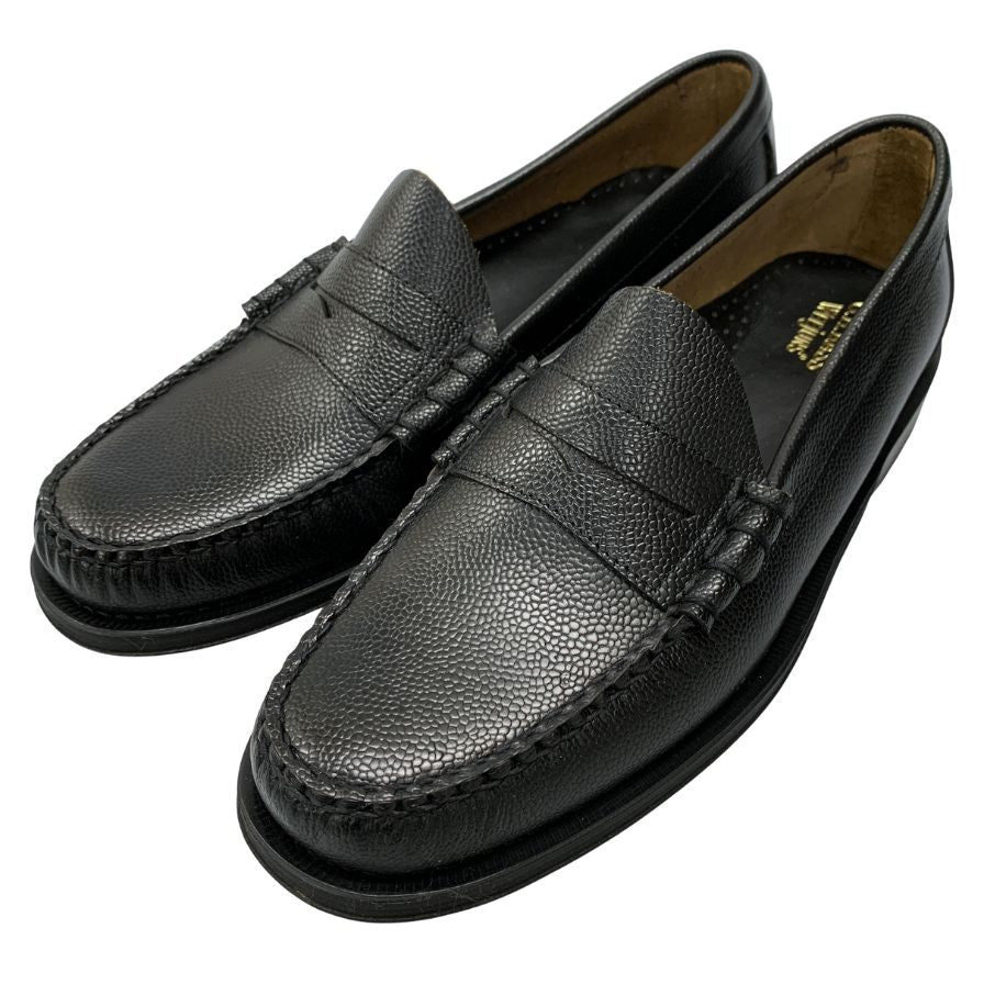 【G.H.Bass&Co.】ジーエイチバス ローファー シボレザー ブラック(黒) サイズ 9.5 ラスト