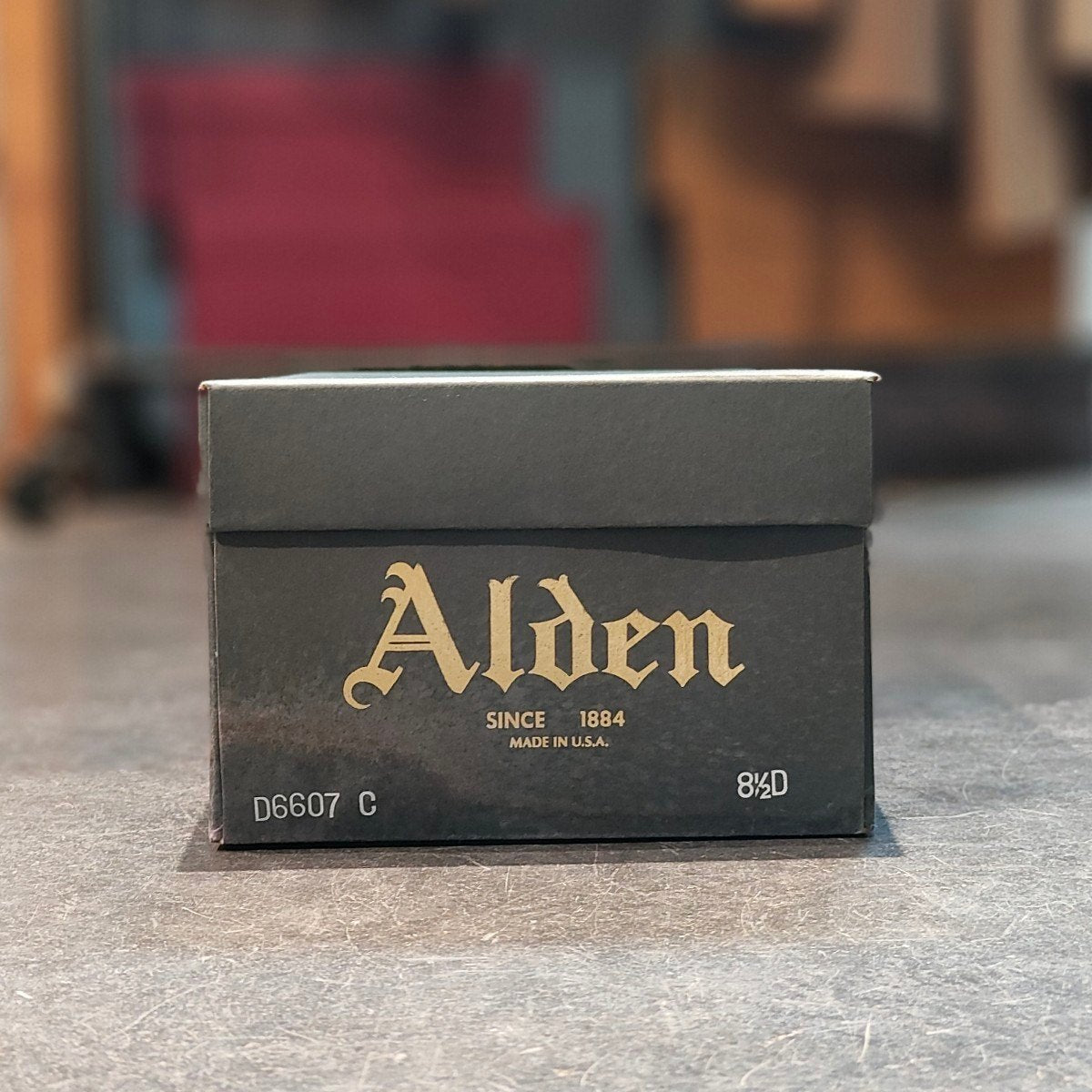 【ALDEN】オールデン Conformal Shoe Store別注 D6607C NST Uチップ コードバン ダークバーガンディ サイズ US8.5D バリーラスト