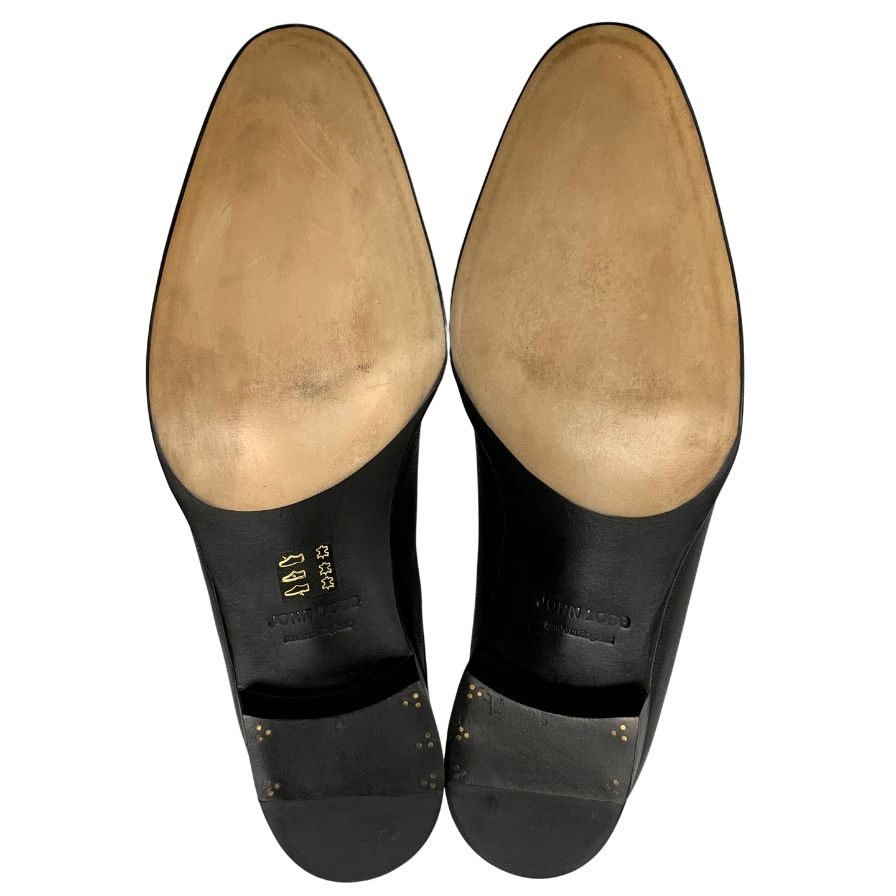 新品未使用【JOHN LOBB】ジョンロブ コースト シングルモンク グレインレザー ブラック サイズUK10.5E 7000ラスト