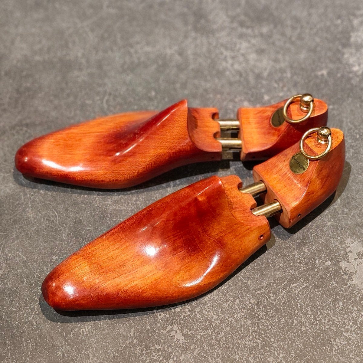 希少 極美品【CROCKETT&JONES】クロケット&ジョーンズ クラレンドン Uチップ カーフ ブラック サイズUK7E