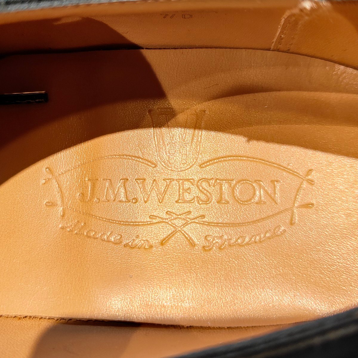 新品未使用 【J.M.WESTON】ジェイエムウエストン 641 ゴルフ Uチップ ボックスカーフ ハンターグリーン サイズ UK7.5D 31ラスト 定価168,300-