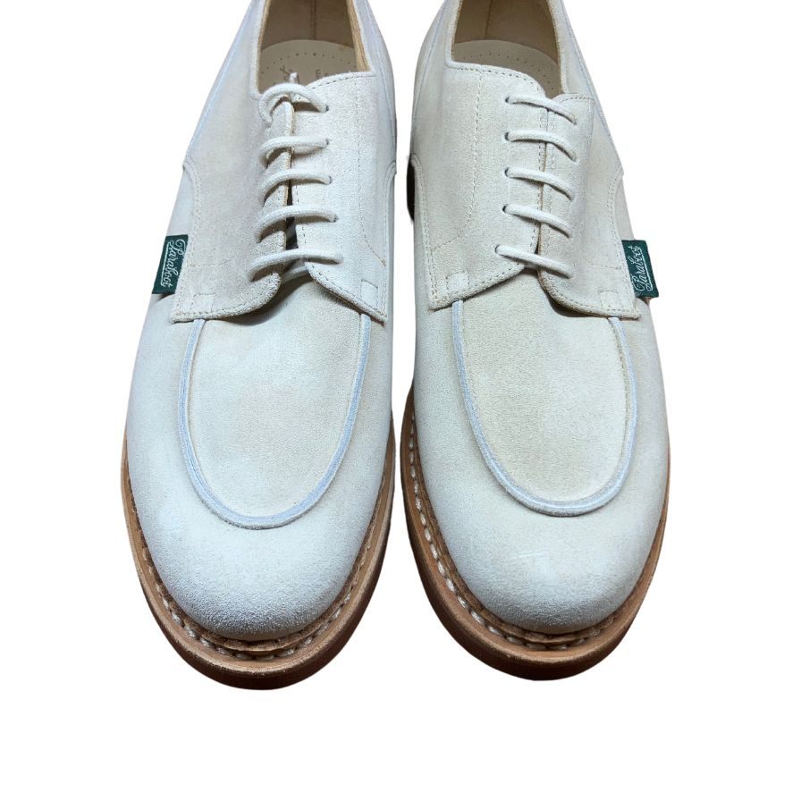 【PARABOOT×International Gallery BEAMS】パラブーツ × インターナショナル ギャラリー ビームス CHAMBORD Uチップ スエード エクリュ サイズ 6.5