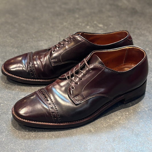 【ALDEN】オールデン D7507F ビジネスシューズ コードバン ブラウン(茶系) サイズ UK7.5D プラザラストラスト