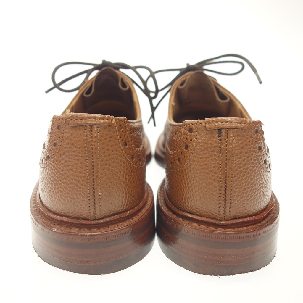【Tricker’s】トリッカーズ バートン 5633 フルブローグ グレインレザー ブラウン UK6 BOURTON