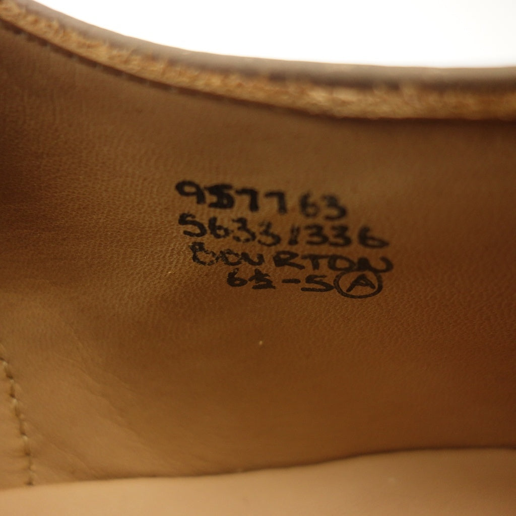 【Tricker’s】トリッカーズ バートン 5633 フルブローグ カーフ ベージュ UK6.5 BOURTON