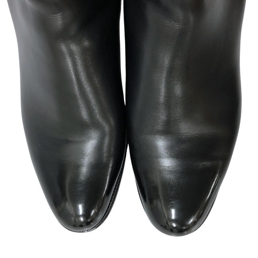 【Schnieder Boots】シュナイダーブーツ 52 ブーツ カーフレザー ブラック(黒) サイズ 6.5 ラスト