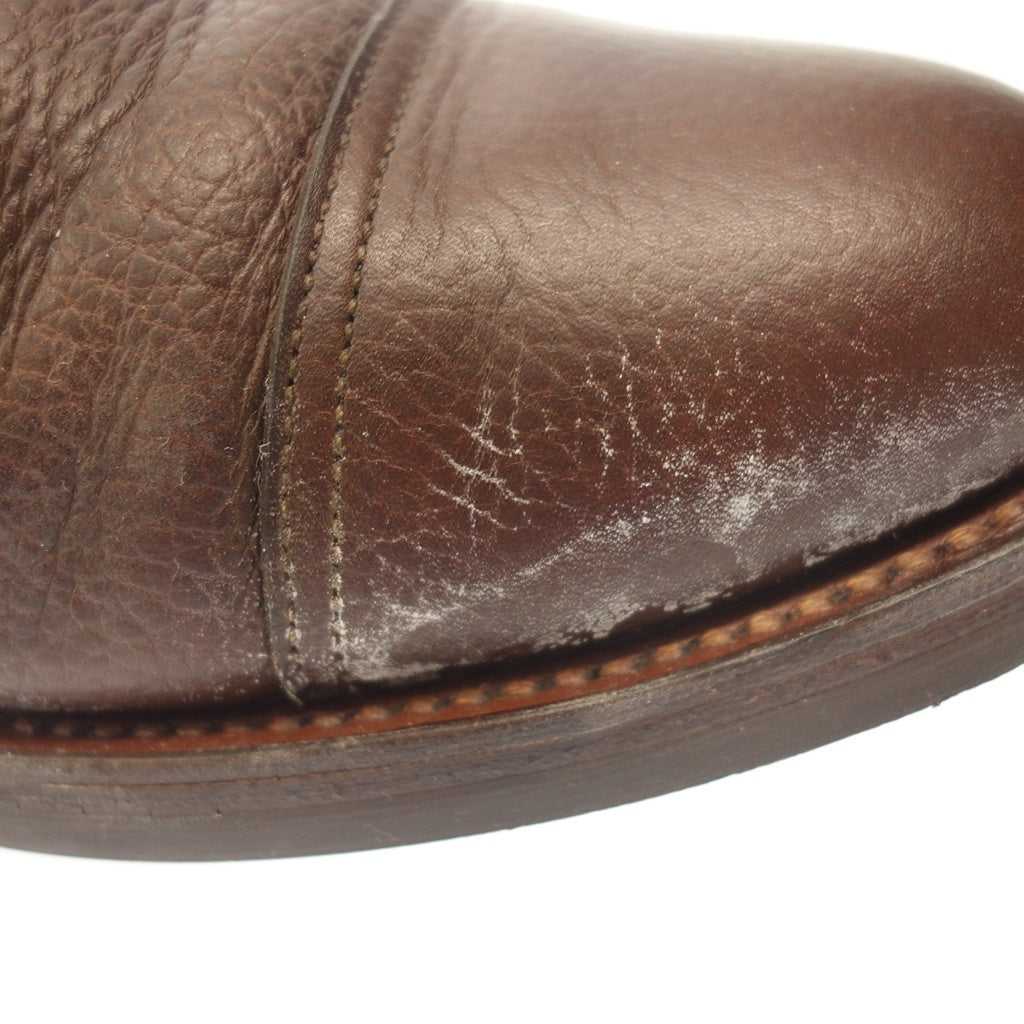 【CROCKETT&JONES × Paul Smith】クロケット&ジョーンズ × ポールスミス 別注レースアップブーツ ダービー グレインレザー ブラウン サイズ UK8.5E DERBY