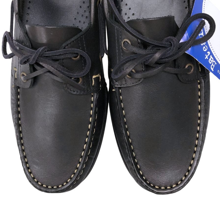 【PARABOOT】パラブーツ デッキシューズ ブラック(黒) サイズ 26.5 ラスト