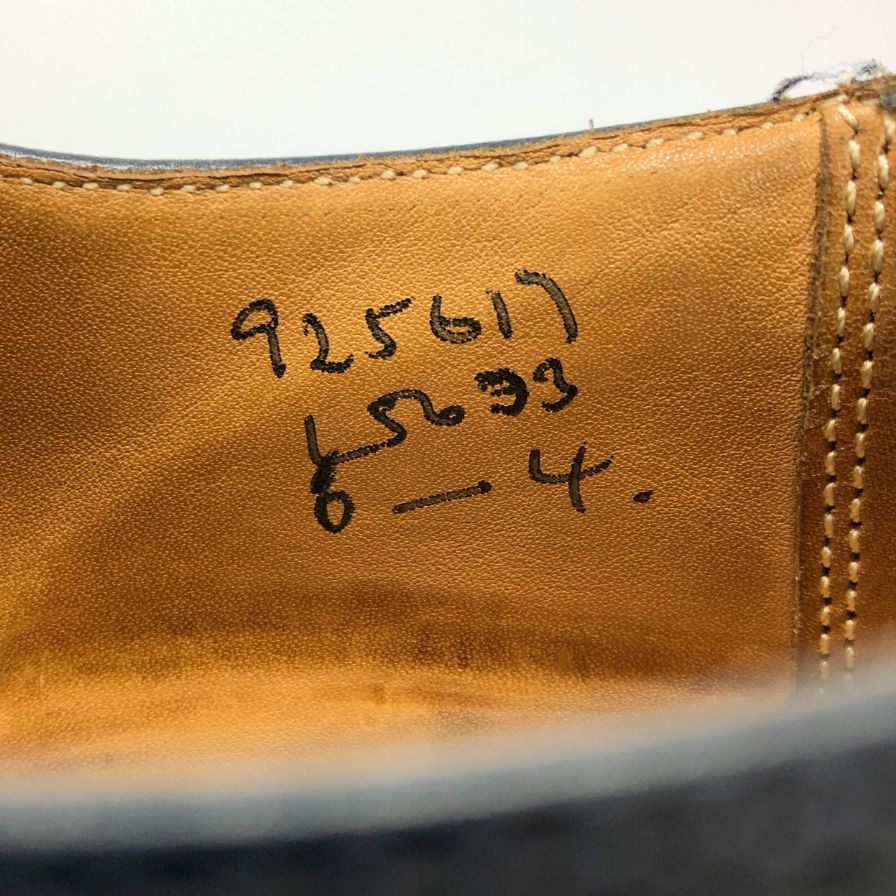 【Tricker's】トリッカーズ L5633 ビジネスシューズ ウイングチップ ネイビー(紺) サイズ UK6 ラスト