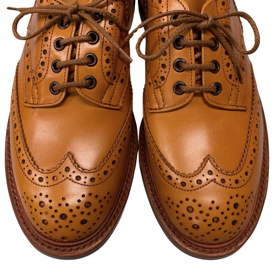 【Tricker’s】トリッカーズ M5633 ビジネスシューズ ウイングチップ ブラウン(茶系) サイズ 9.5 ラスト