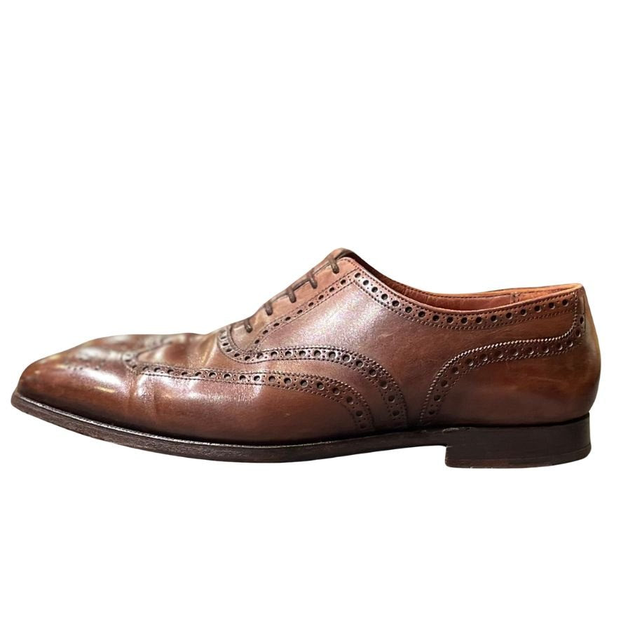 【Crockett&Jones】クロケット&ジョーンズ LA ビジネスシューズ ブラウン(茶系) サイズ UK7.5E ラスト