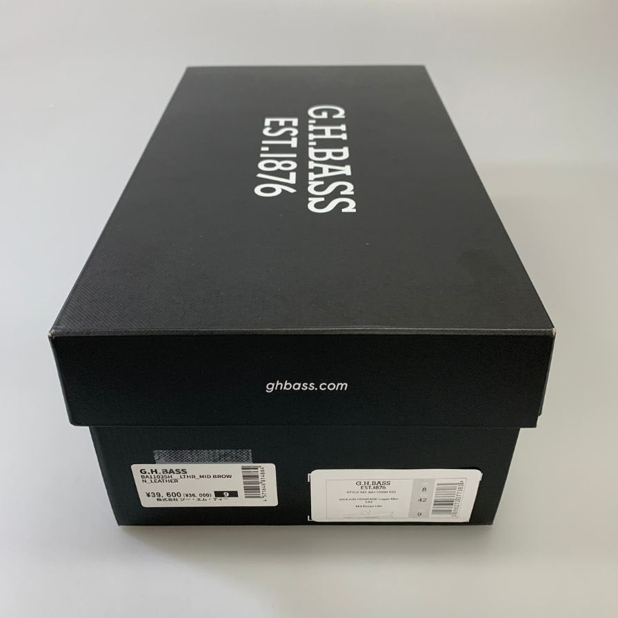 【G.H.Bass&Co.】ジーエイチバス ローファー ブラウン(茶系) サイズ 9 ラスト