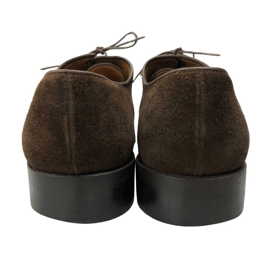 【CROCKETT&JONES】クロケット&ジョーンズ ビジネスシューズ スエード ブラウン(茶系) サイズ 9.5 E ラスト