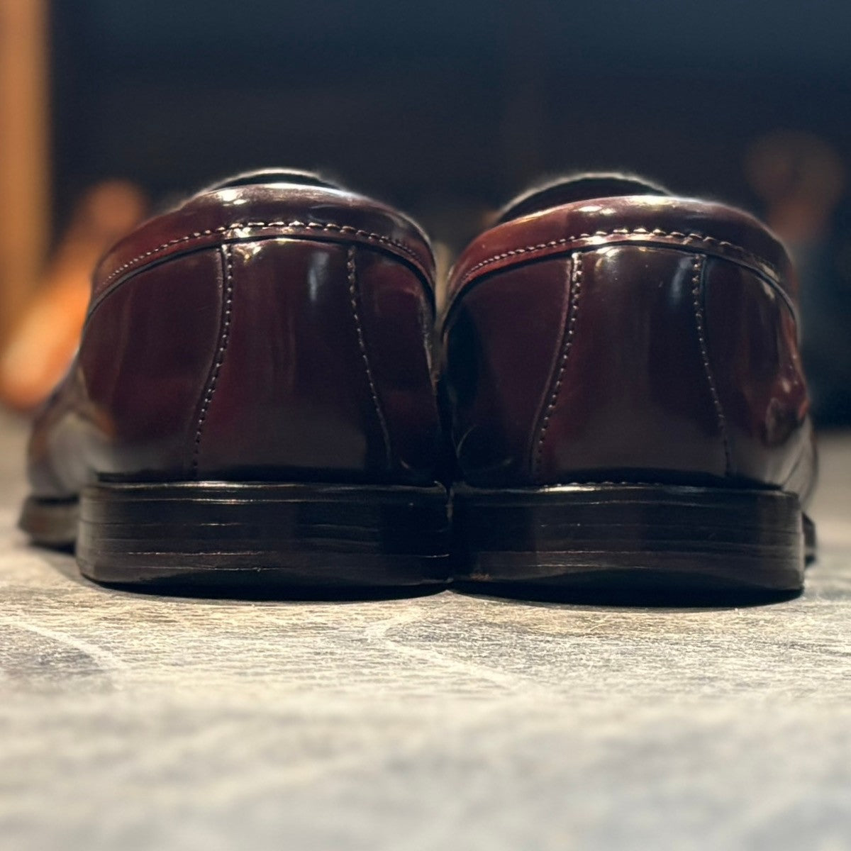 【ALDEN】オールデン ペニーローファー 99161 ビームスプラス別注 コードバン ダークバーガンディ  サイズUS10.5D バンラスト