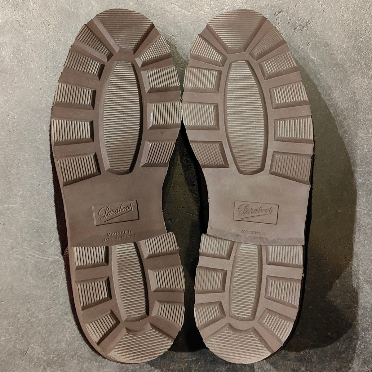 試着程度 【Paraboot】パラブーツ International Gallery BEAMS別注 ミカエル チロリアン ハラコ ブラウン UK9