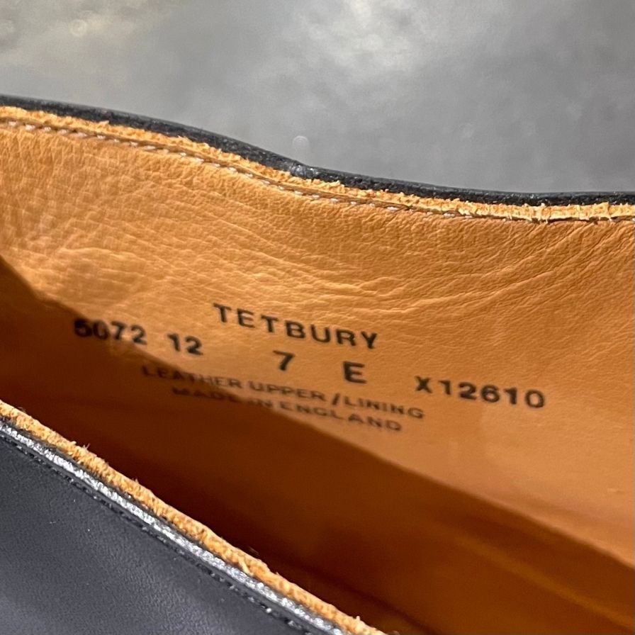 極美品【CROCKETT&JONES】クロケット&ジョーンズ テットベリー チャッカブーツ トレーディングポスト別注 カーフ ブラック サイズ UK7E