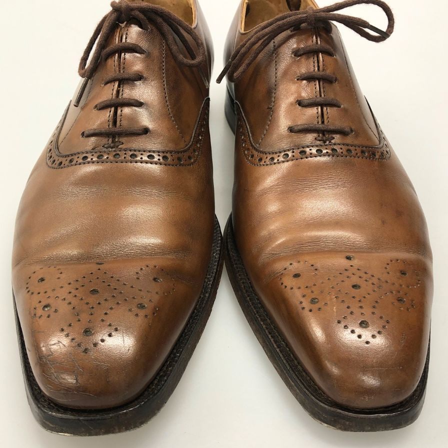 【CROCKETT&JONES】クロケット&ジョーンズ ブラウン(茶系) サイズ UK8E 348ラスト