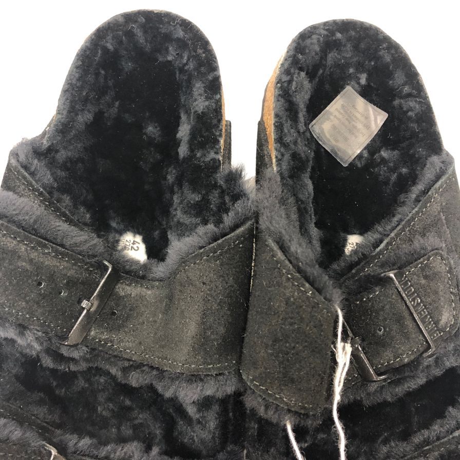 【BIRKENSTOCK】ビルケンシュトック スエード ブラック(黒) サイズ 27.0 ラスト