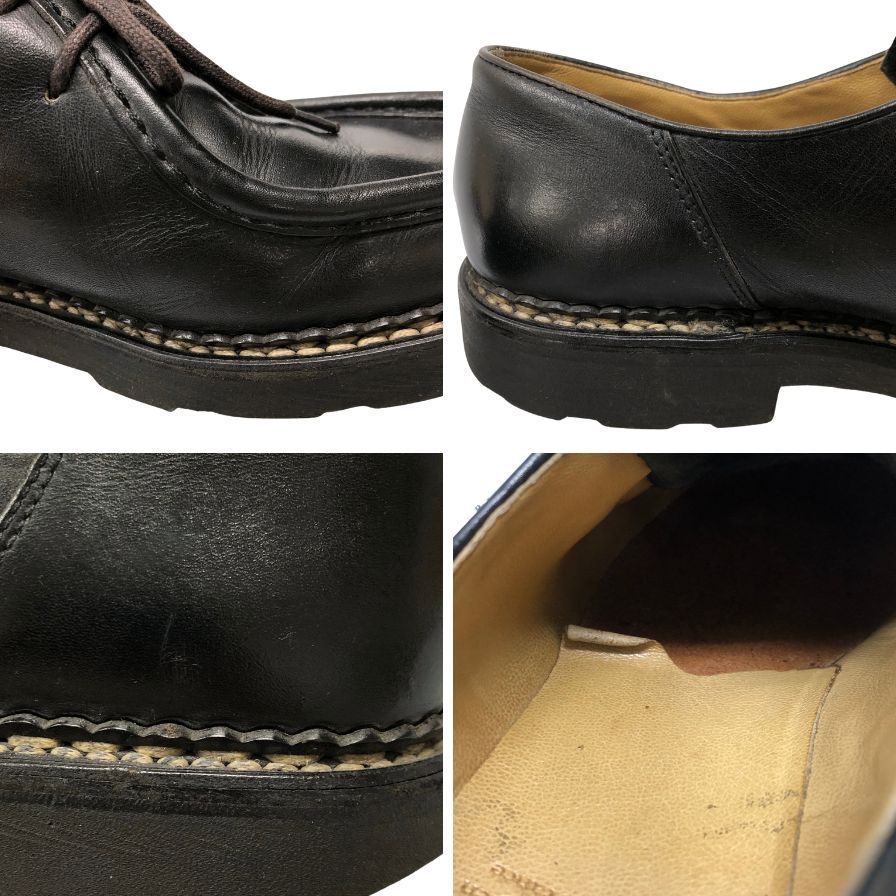 【Paraboot】パラブーツ ミカエル チロリアン リスレザー ブラック サイズ42 参考定価¥94,600-