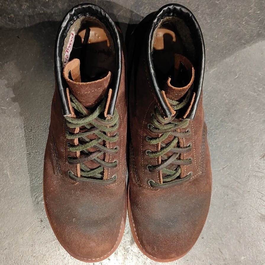 希少 【RED WING】レッドウイング×ナイジェルケーボン 4618 ブーツ プレーントゥ ブラウン サイズ US7.5