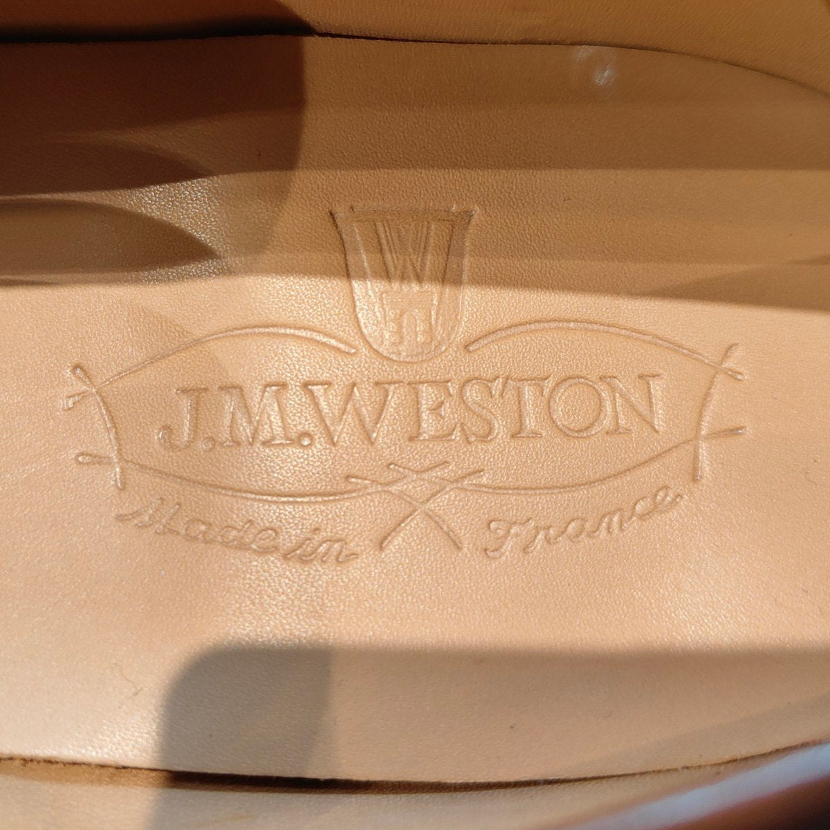 希少 新品未使用 【J.M.WESTON】ジェイエムウエストン 180 シグニチャーローファー ロシアンカーフ タンブラウン サイズ UK7D 41ラスト