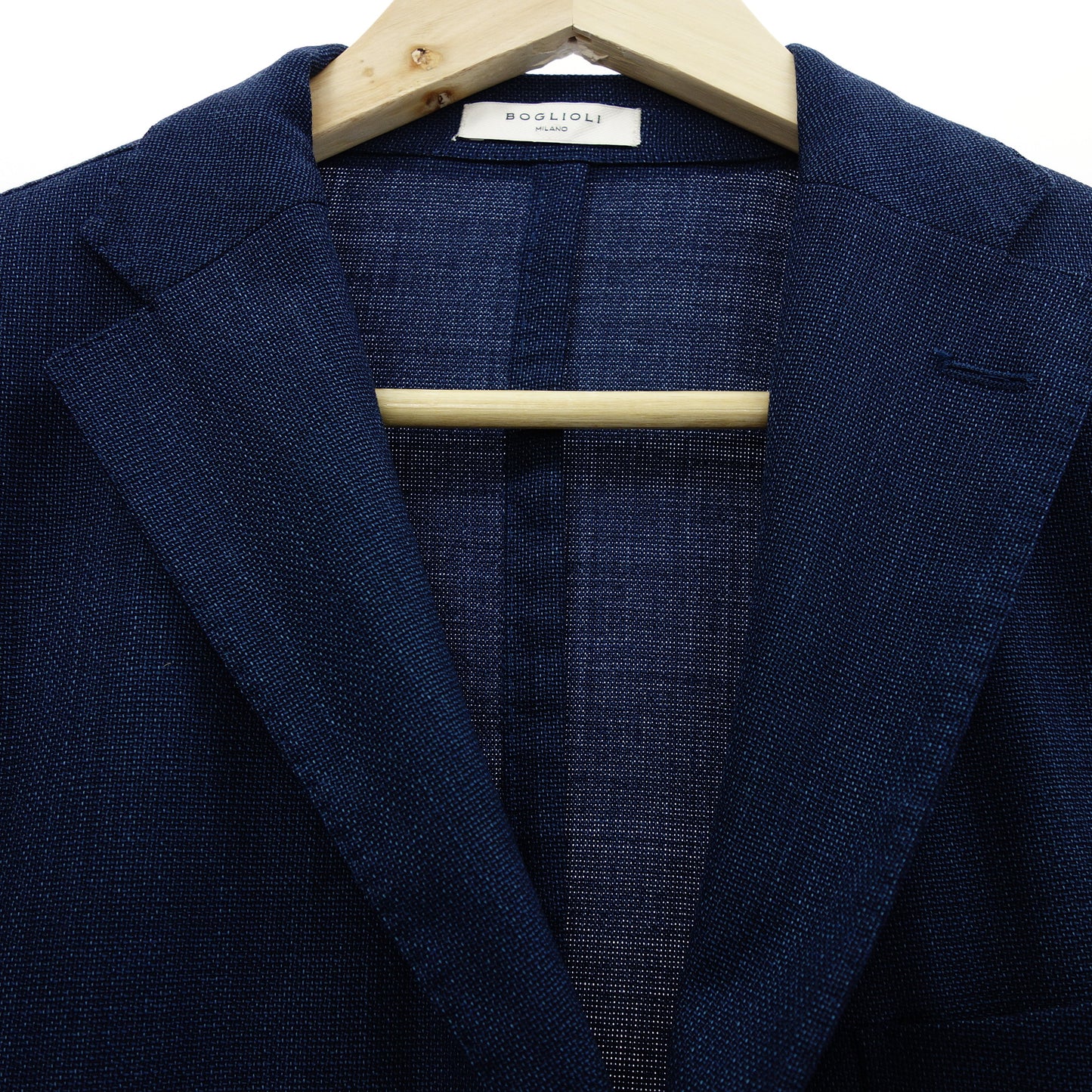【BOGLOILI】ボリオリ 段返り3Bウールジャケット N2902E K.JACKET SSモデル ネイビー サイズ 50