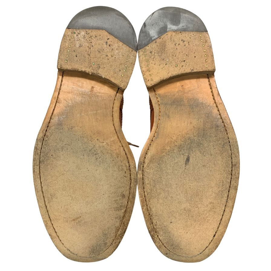【Tricker’s】トリッカーズ M5633 ビジネスシューズ ウイングチップ ブラウン(茶系) サイズ 9.5 ラスト