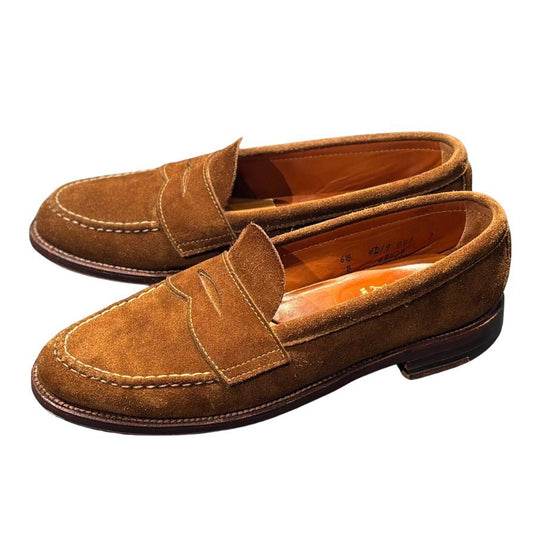 【ALDEN】オールデン 6243F ローファー スエード ブラウン(茶系) サイズ 6.5 ラスト