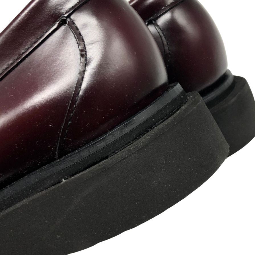 新品未使用 【G.H.Bass&Co. 】 ジーエイチバス 11610A ローファー ハイシャインレザー バーガンディ サイズ US8 定価¥38,500-