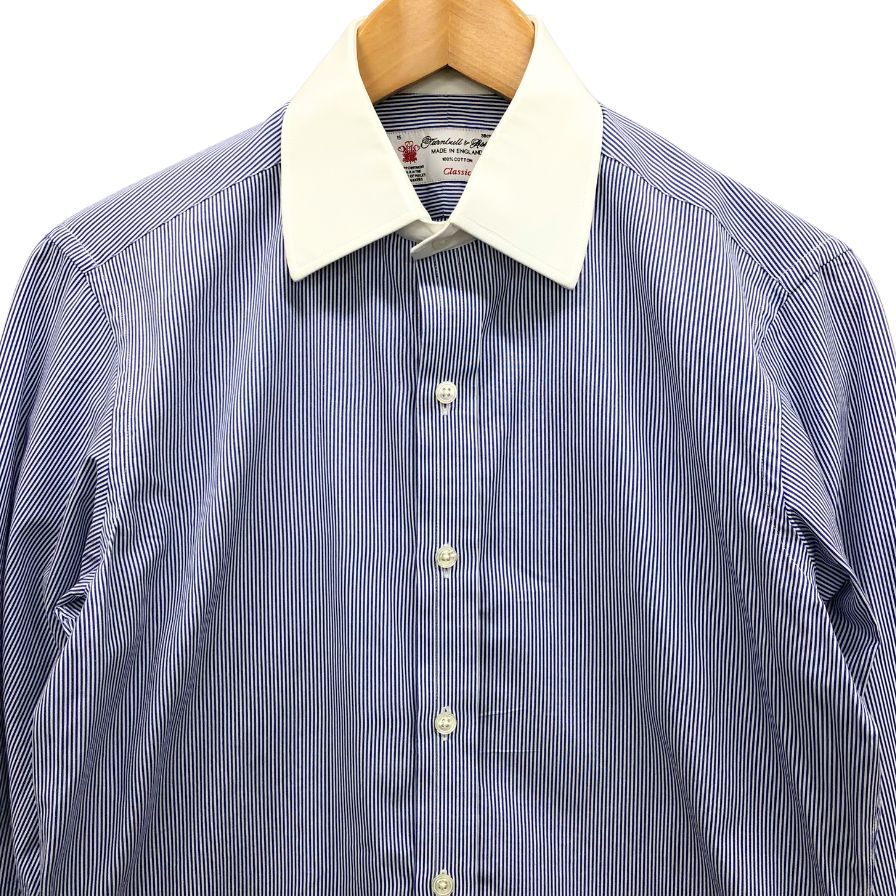 【Turnbull&Asser】ターンブル&アッサー シャツ サイズ
