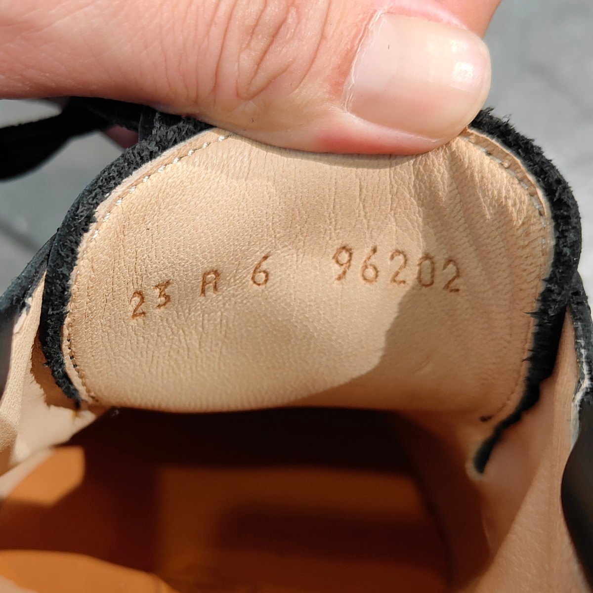 新品未使用 【Paraboot】パラブーツ シメイ Uチップ カーフ ブラック サイズ UK6 定価¥96,800-