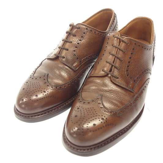 【CROCKETT&JONES】クロケット&ジョーンズ 8679 ペンブローク フルブローグ グレインレザー ブラウン UK7.5E 325ラスト PEMBROKE