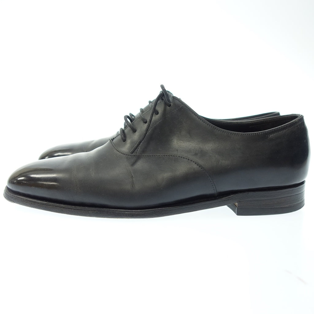 【JOHN LOBB】ジョンロブ ガルニエ 内羽根プレーントゥ カーフ ブラック サイズ UK8E 8695ラスト