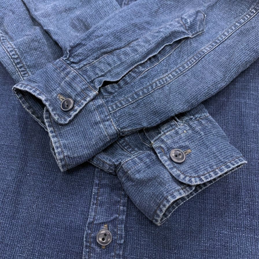 【RRL RALPH LAUREN】ダブルアールエル ラルフローレン デニムシャツ サイズ