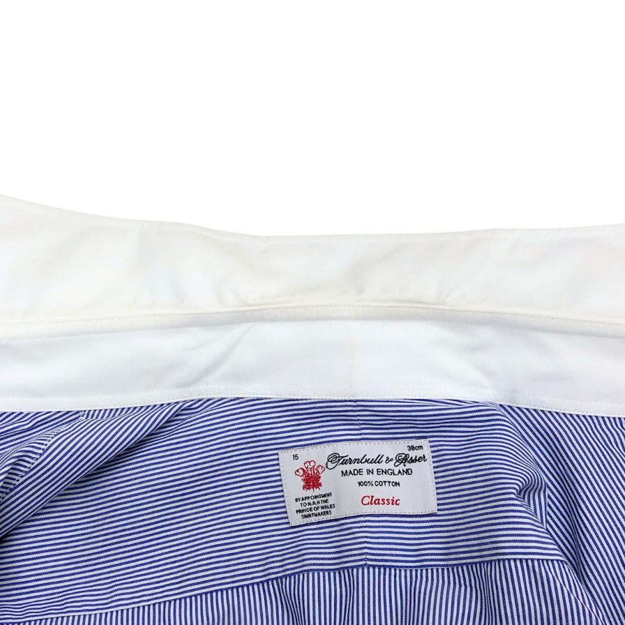 【Turnbull&Asser】ターンブル&アッサー シャツ サイズ