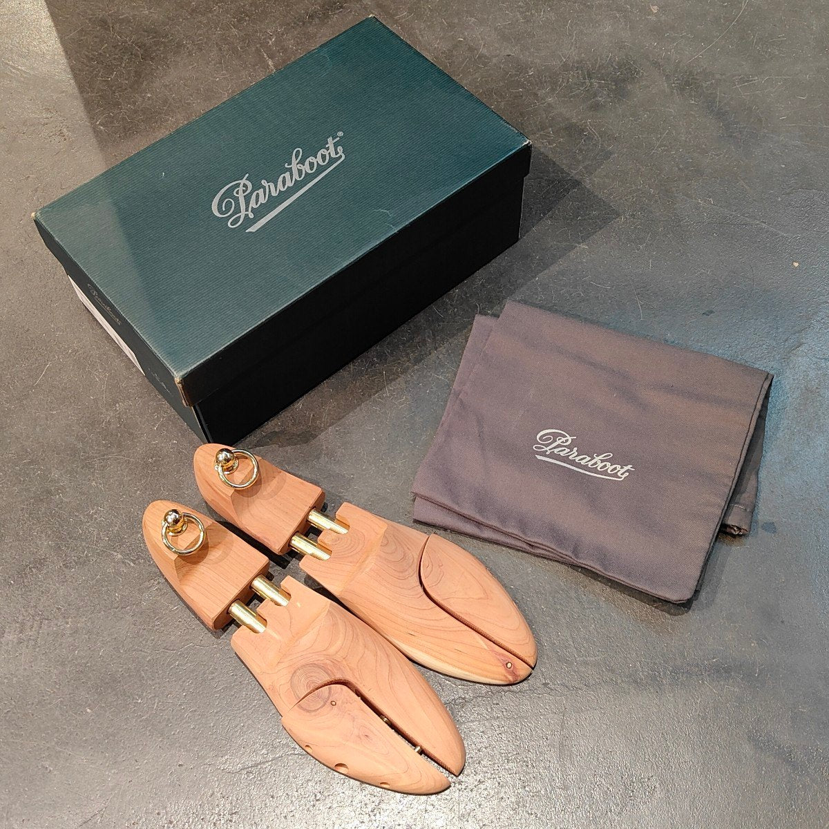 【PARABOOT】パラブーツ WILLIAM ダブルモンクストラップ ブラウン サイズ 7