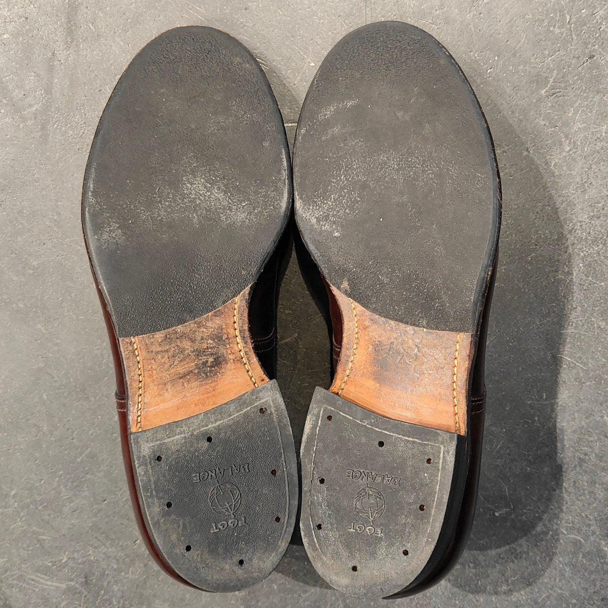 【ALDEN】オールデン アナトミカ別注 56259 パンチドキャップトゥ コードバン ダークバーガンディ サイズUS8.5D モディファイドラスト