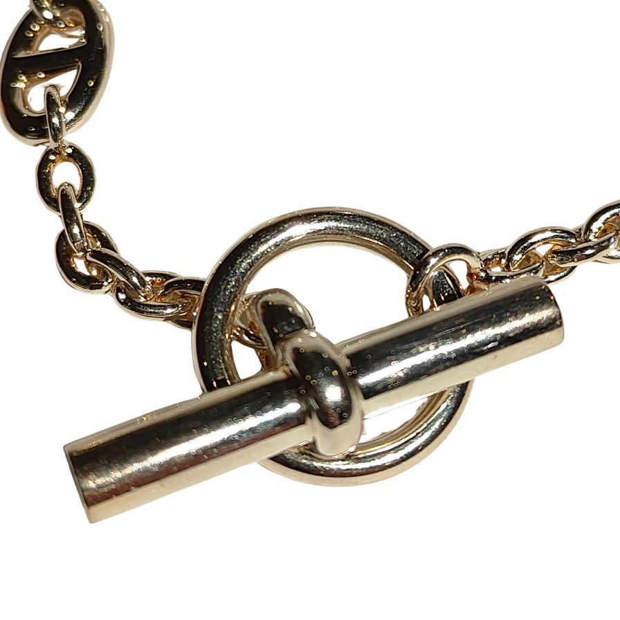 【HERMES Accessory】エルメス ブレスレット ファランドール シェーヌダンクル LG Ag925 シルバー ユニセックス