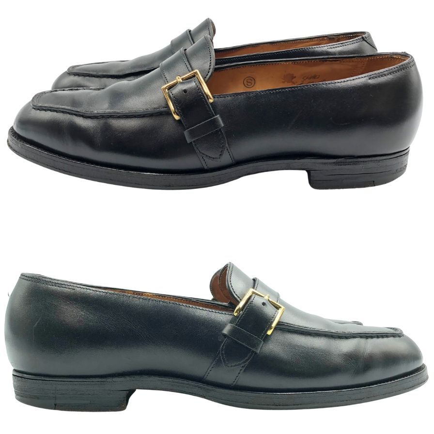 【JOHN LOBB】ジョンロブ ローファー Uチップ ブラック(黒) サイズ 5.5 ラスト