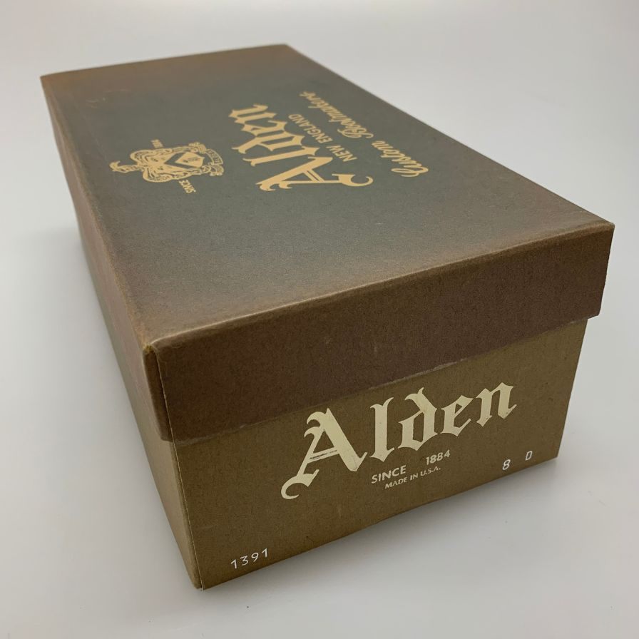 【Alden】オールデン 539 ビジネスシューズ カーフ ブラック(黒) サイズ US8D ラスト