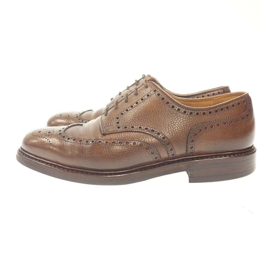 【CROCKETT&JONES】クロケット&ジョーンズ 8679 ペンブローク フルブローグ グレインレザー ブラウン UK7.5E 325ラスト PEMBROKE