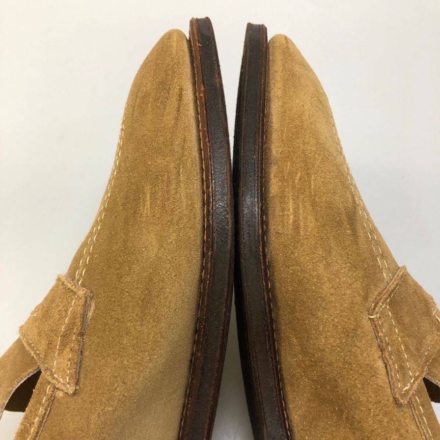 【ALDEN】オールデン ユナイテッドアローズ別注 ペニーローファー サンド スエード 3452UF ブラウン メンズ サイズ8.5 UNITED ARROWS
