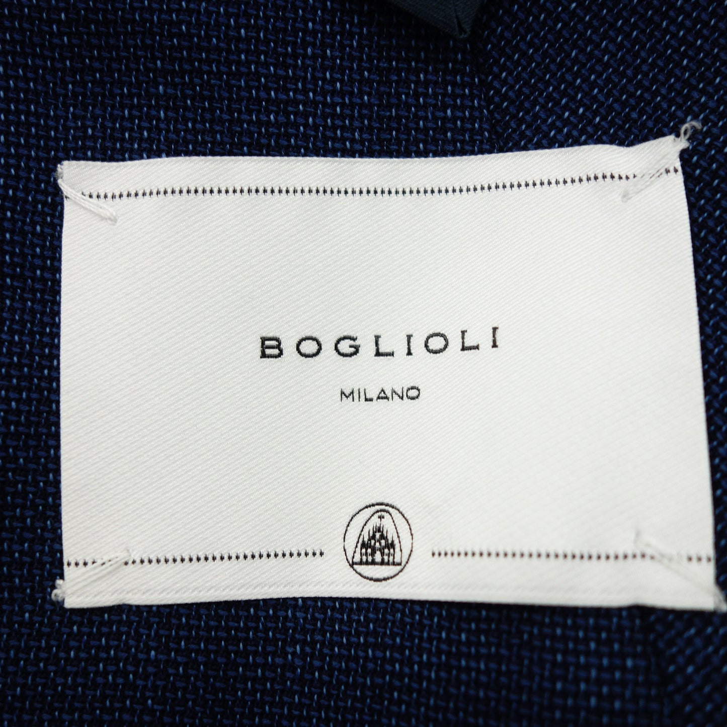 【BOGLOILI】ボリオリ 段返り3Bウールジャケット N2902E K.JACKET SSモデル ネイビー サイズ 50