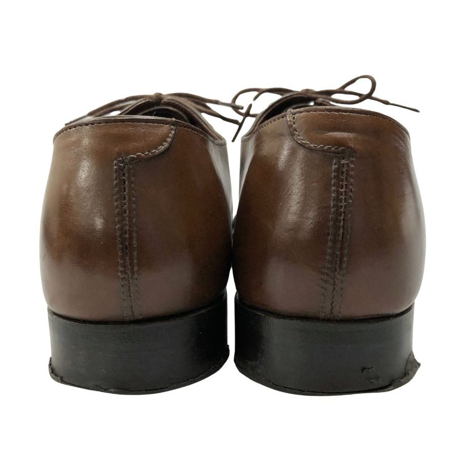 【CROCKETT&JONES】クロケット&ジョーンズ ビジネスシューズ カーフ ブラウン サイズ UK6E ラスト