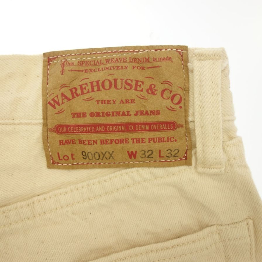 【WAREHOUSE&CO.】ウェアハウス デニムパンツ ベージュ サイズ 32